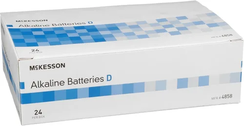 Vista 6 de McKesson Baterías alcalinas, D - Ideal para dispositivos médicos, desechables, 1.5V, 24 unidades, 1 paquete