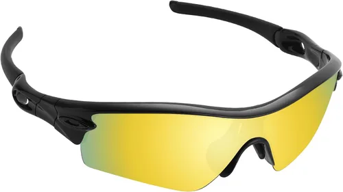 Vista 4 de Alphax Polarized Replacement Lenses for Oakley Radar Path Sunglasse - Options