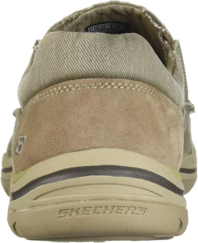 Vista 3 de Skechers Avillo Mocasín para hombre de ajuste relajado