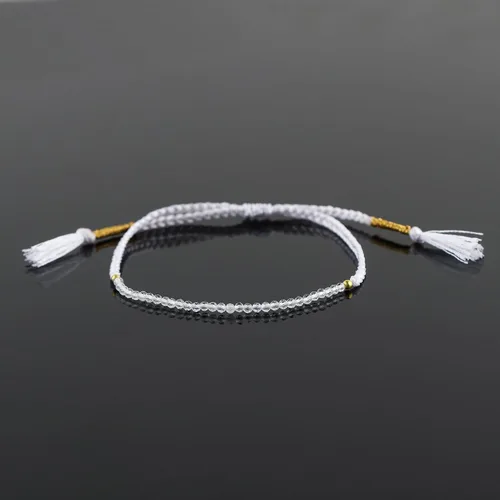 Vista 40 de Thecraftman - Pulsera trenzada de cuentas naturales, cristales energéticos, regalo para ella, pulsera de protección de hilo trenzado de mano