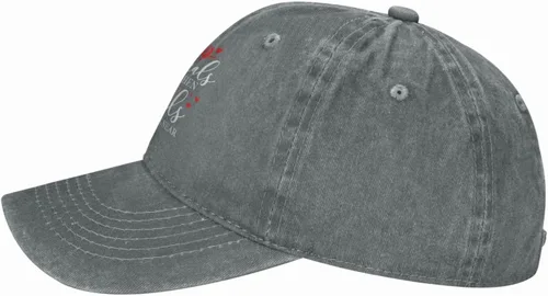 Vista 3 de Gorra de béisbol ajustable con diseño de cardenal para hombre, diseño de cardenal
