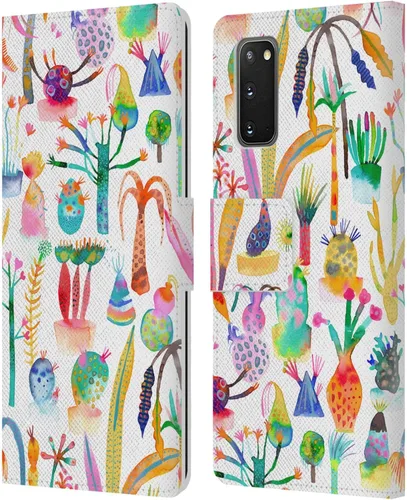Vista 46 de Head Case Designs Officially Licensed Ninola Brushstrokes Black Summer Patterns Leather Wallet Case Compatible with Samsung Galaxy A07 4G