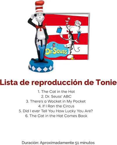 Vista 5 de Tonies Figura de juguete de audio de El gato en el sombrero