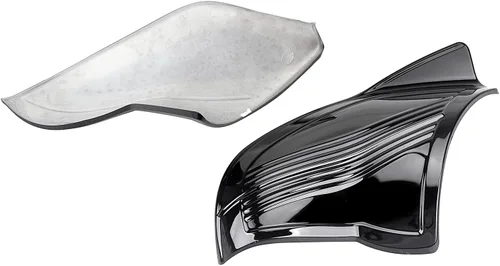 Vista 5 de Placas de cubierta de carenado interior delantero de murciélago para Harley Touring Electra Glide 1996-2013 Street Glide 2006-2013 Tri Glide Negro