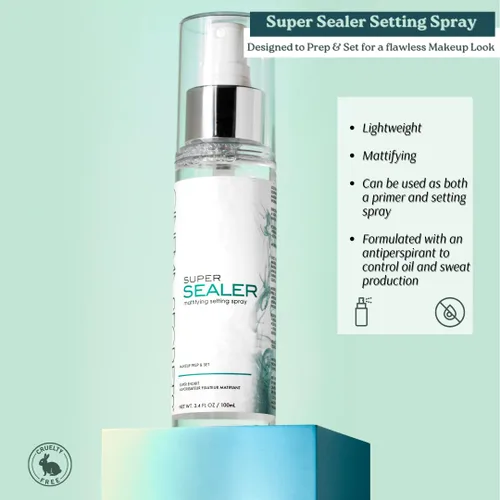Vista 7 de Cinema Secrets Super Sealer - Spray fijador matificante, 3.4 onzas líquidas