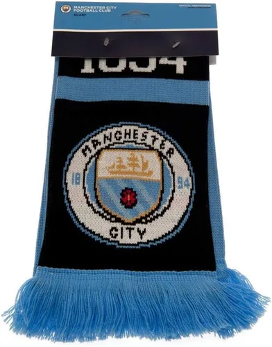 Vista 4 de Manchester City FC Auténtica bufanda de punto EPL 1894