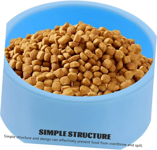 Vista 2 de POPETPOP Alimentador de erizo para conejillos de indias, cuenco de chinchilla, suministros de hámster de plástico, plato de comida para hurón