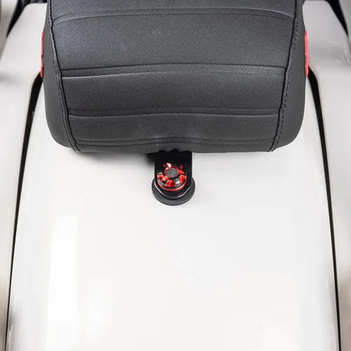 Vista 6 de Advanblack Axion - Kit de pernos de asiento moleteados mecanizados CNC Billet 6061 de aluminio para perno de asiento, cubierta de perilla de montaje