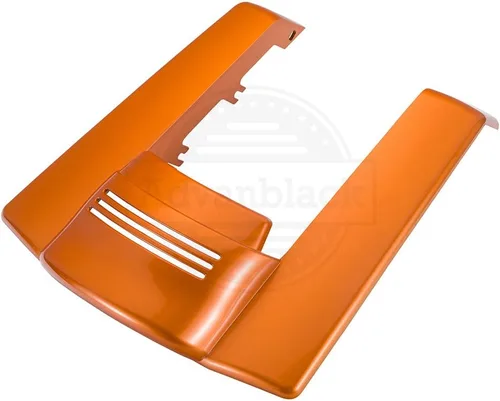 Vista 4 de Extensión de guardabarros trasero estirado para Harley Touring 2014+, whisky ámbar, sin recortes Amber Whiskey
