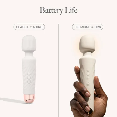 Vista 2 de Ava Vibrador de varita sexual [vibrador estimulador de clítoris] Vibrador para mujer Juguete sexual Regalos para mujeres 20 patrones y 8