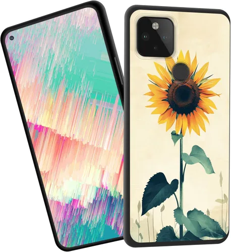 Vista 74 de for Google Pixel 4 XL Case,Slim Shockproof TPU Soft Rubber Silicone Cover Phone Case for Google Pixel 4 XL,Blue Skull Headphone
