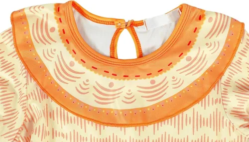 Vista 6 de HenzWorld Disfraz de Mirabel para niñas vestido mágico de la familia IsabelaMadrigalPepa disfraz de dibujos animados traje de fiesta