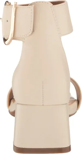Vista 3 de Aerosoles Sandalia de tacón elegante para mujer, Cuero Blanco