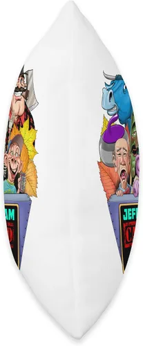 Vista 2 de JEFF DUNHAM Bemidji, MN (2023) - Almohada de 16 x 16 pulgadas, multicolor