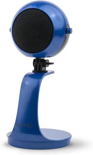Vista 11 de Micrófono USB Movo WebMic para codificación IA, indicaciones de voz y dictados Negro