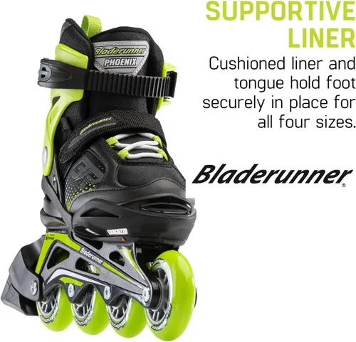 Vista 5 de Bladerunner by Rollerblade Phoenix - Patín en línea ajustable para niños