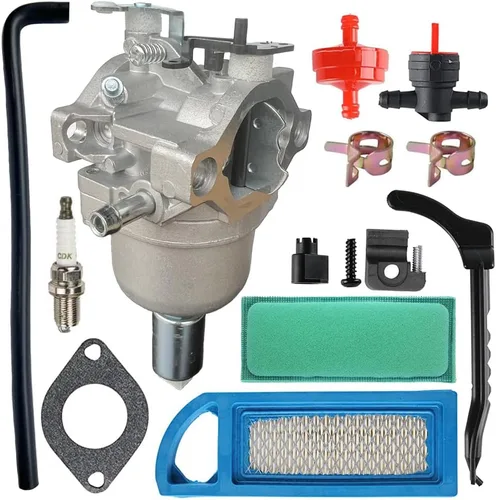 Vista 2 de 799727 Carburador para Briggs & Stratton 14HP 15HP 16HP 17HP 17.5 HP 18HP Intek Engines CarbReplace 791858 794572 591731 594593 Cortacésped Tractor