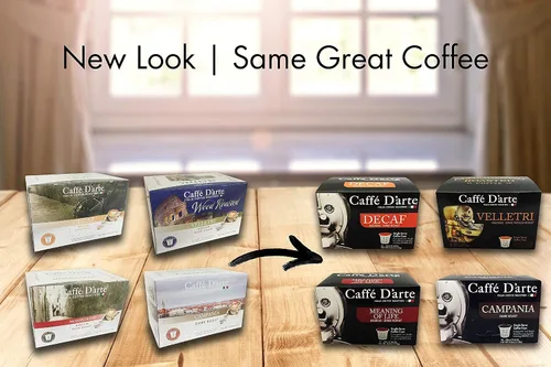 Vista 3 de Caffe D'arte Café de una sola porción – Significado de la vida tostado medio – Tostado en Seattle, perfecto para la preparación de una sola porción