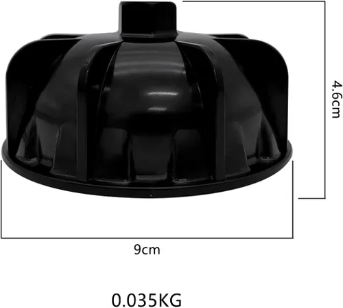 Vista 6 de ZKTOOL Llave de rueda para tapa de cubo de rueda compatible con Mercedes-Benz W205 AMG e63 c63 c63s Maybach S65, 2015-2019, llave de extracción