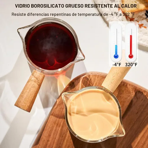 Vista 6 de PARACITY Tazas medidoras de espresso, vasos de doble boquilla de 3.5 onzas