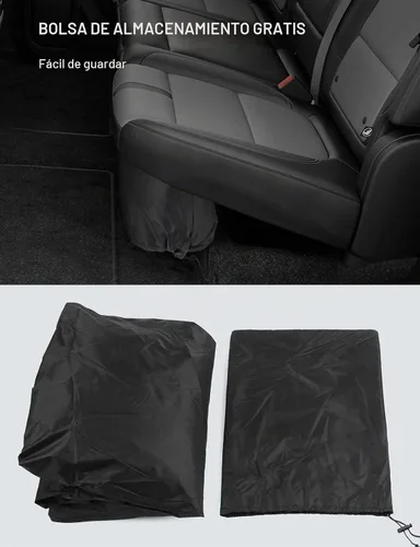 Vista 7 de Proadsy - Cubierta para automóvil, resistente al viento, sol, lluvia, rayos UV, polvo y nieve, para todo tipo de clima, impermeable, funda