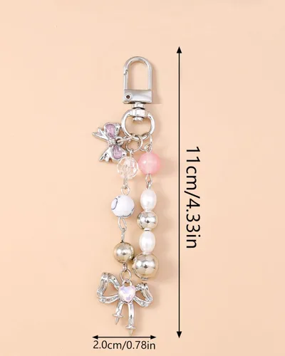 Vista 2 de Kindle Charm Chain for E-reader Charms Chain Cute Decorating Accessories Compatible with Kindle/E-Reader/Phone Gift for Reader Booklovers