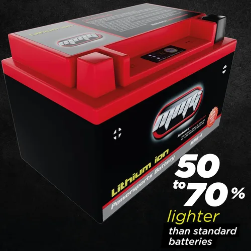 Vista 4 de MMG YTZ10S Z10S Batería de ion de litio sellada de 12V 300 CCA para motocicletas Yamaha YZF-R6 FZ8 FZ-07 YZF-R1 FJ09 (MMG4)