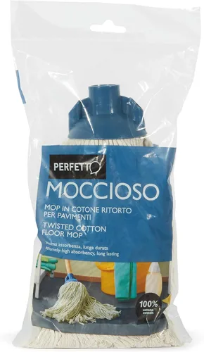Vista 7 de Perfect moccioso - Trapeador para pisos, algodón, hilo COCCIA gris/hielo, 3.1 x 3.1 x 11.0 in