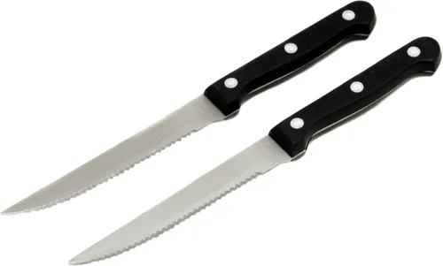 Vista 7 de Chef Craft Select - Cuchillos para pelar, juego de 2 cuchillos de 9.5 pulgadas, acero inoxidable/negro