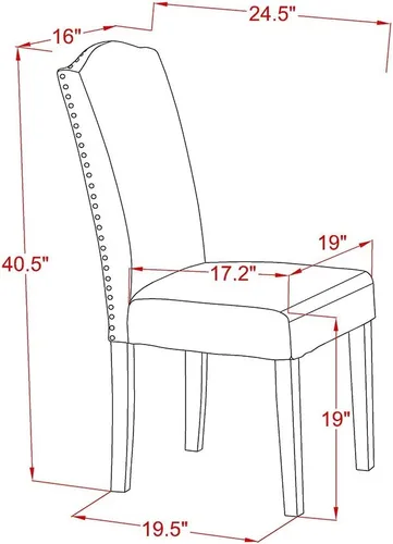 Vista 11 de East West Furniture ANEN3-LWH-06 - Juego de mesa de cocina de 3 piezas contiene una mesa de comedor redonda con pedestal y 2 sillas de comedor