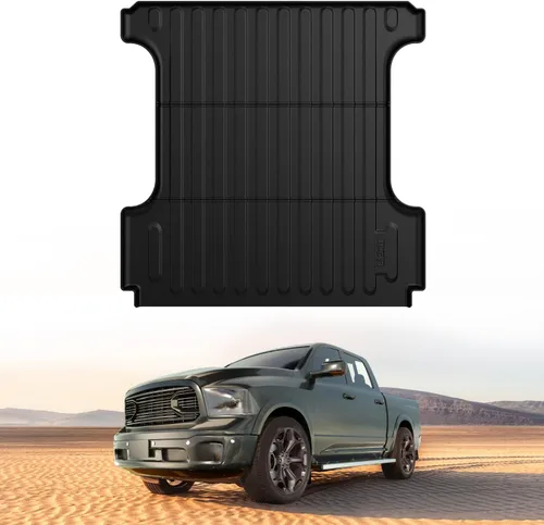 Vista 31 de LASFIT Tapete para caja de camioneta para Ford F250 F350 F450 2009-2016 de 6.75 pies Super Duty 81.9 pulgadas