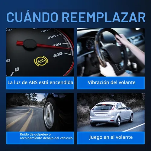Vista 3 de Autoround Conjunto de Cubierta de Rueda Delantera y Rodamiento 513188 Compatible con Chevy Trailblazer SSR, GMC Envoy, Buick Rainier, Oldsmobile