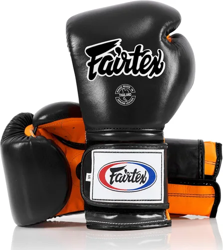 Vista 30 de Fairtex BGV9 Muay para boxeadores profesionales y entrenadores Guante de estilo mexicano para golpeadores duros Guantes MMA para artes marciales