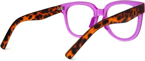 Vista 5 de Zeelool Harrell ZOP049594 - Lentes de bloqueo de luz azul unisex estilo retro