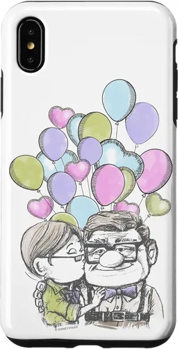 Vista 11 de Disney Pixar Up Carl & Ellie Sketch - Carcasa para iPhone 17