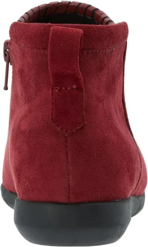 Vista 4 de Comfortview Botines The Farren de ancho ancho ancho para mujer, Multi colorido