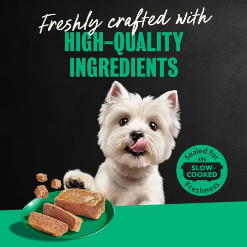 Vista 24 de Cesar Classic Loaf in Sauce - Alimento húmedo para perros adultos, sabor a tocino y huevo, comida húmeda para perros, bandejas fáciles de despegar