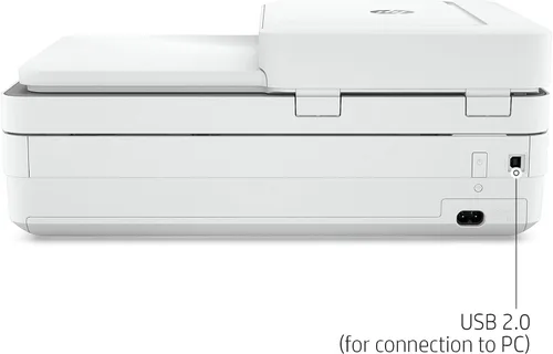 Vista 13 de HP ENVY 6455e - Impresora inalámbrica de inyección de tinta a color, escáner y fotocopiadora, configuración fácil, impresión portátil