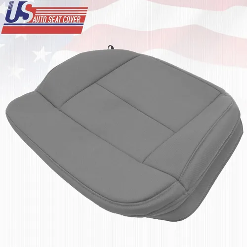 Vista 8 de 2007 para Ford F150 Lariat Driver Side Bottom Funda de asiento de tela de repuesto gris pedernal