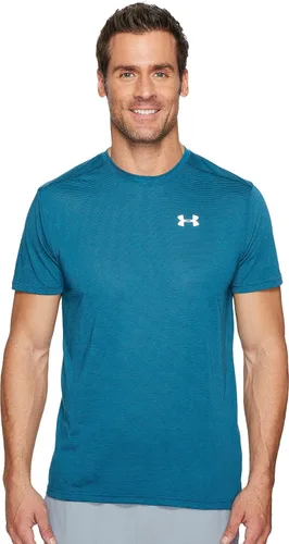 Vista 12 de Playera de manga corta Under Armour Men's Threadborne Streaker Escuadrón (438)/Reflectante
