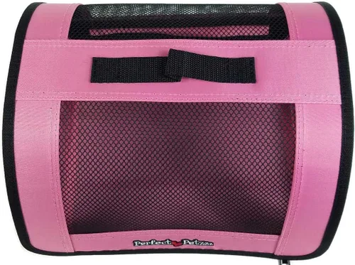 Vista 7 de Bolsa de viaje para mascotas para Originals & Minis, transportador pequeño para mascotas con malla y forro de nylon, transportador para perros