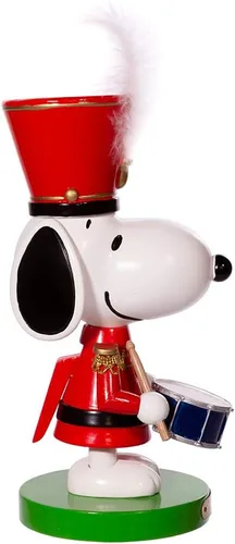 Vista 3 de Snoopy The Drummer Cascanueces de 10 pulgadas