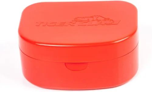 Vista 2 de Estuche para protector bucal - Estuche protector para la boca Tiger Claw. Negro
