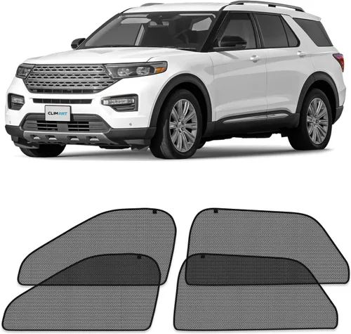 Vista 12 de Clim Art - Parasol para parabrisas de Nissan Pathfinder 2022-2024, plegable, personalizado, protector solar para vehículo, cubierta para parabrisas