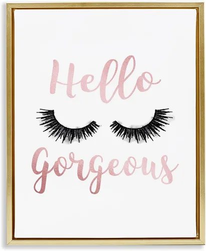 Vista 15 de Chic Shoes Glam Bookstack, 16 x 20 Inch Canvas in Floater Frame Stupell Industries · By Amanda Greenwood · Ready to hang · Fashion forward gift
