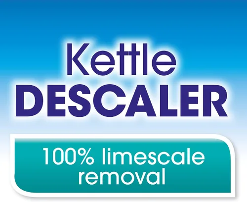 Vista 3 de Duzzit Kettle - Descalcificador, removedor de cal, fácil de usar, en bolsita, azul, paquete de 2
