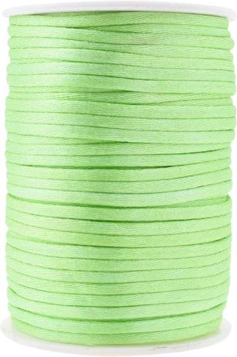 Vista 79 de Mandala Crafts Cordón de satén de cola de rattail de 0.02 in para nudos chinos de macramé