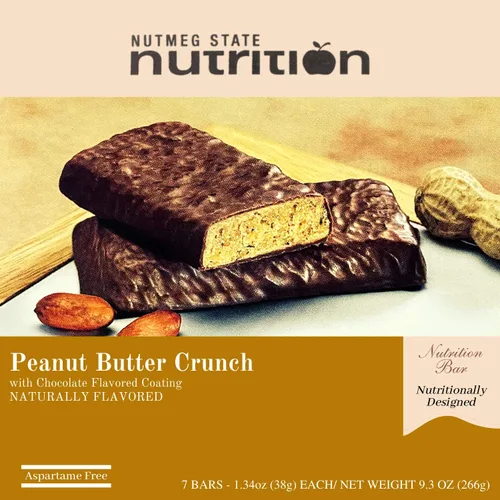 Vista 10 de Nutmeg State Nutrition Barras altas en proteínas, 7 porciones por caja (1 caja (7 porciones), chocolate negro S'mores)