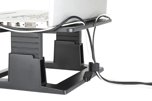 Vista 9 de Soporte elevador 3M para notebook, ajustable, Negro