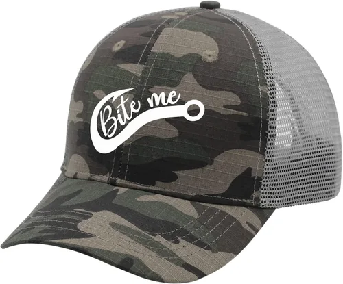 Vista 2 de Baseball Caps Bite Me Baseball Caps for Women Vintage Denim Hat Adjustable